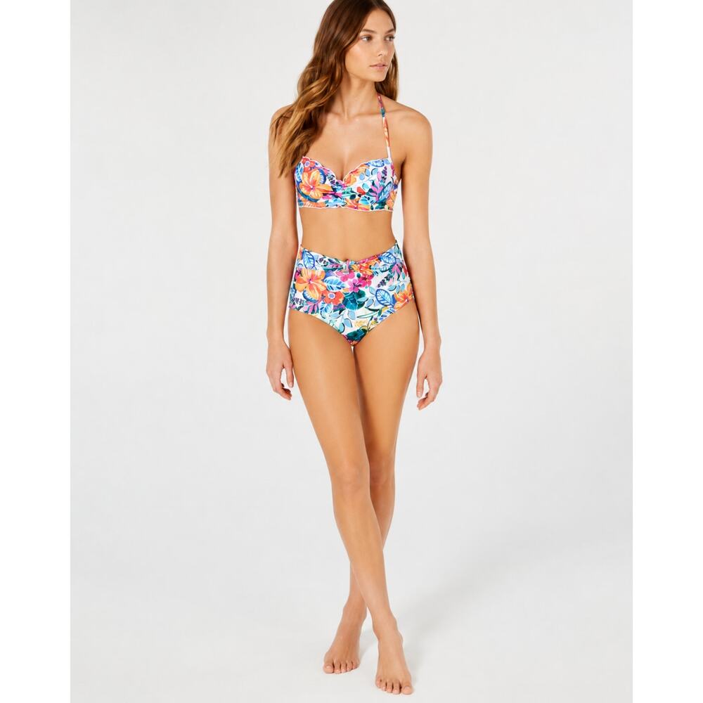 Sundazed Floral High Waisted Bikini Set Tropical Swimwear